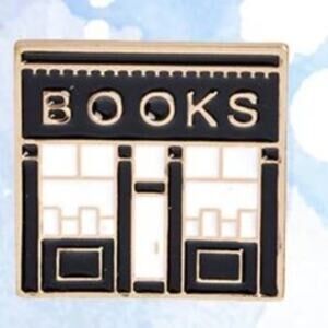 Black Book Store Pin Brooch